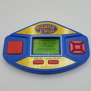 Family Feud Handheld  Electronic Travel Game Tested Fremantle Media 2016 Works